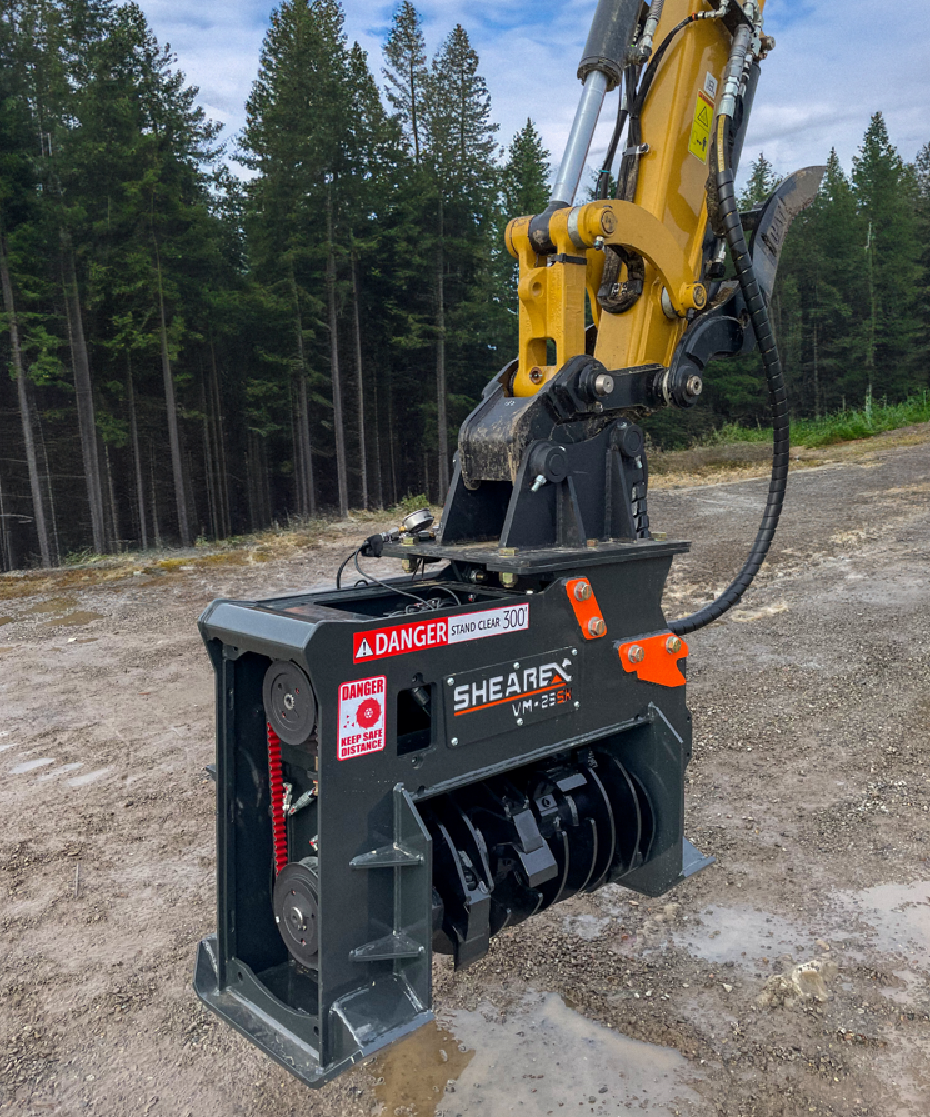 Shearex Mini Excavator Mulcher